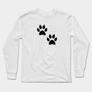 Huellas de gato Long Sleeve T-Shirt